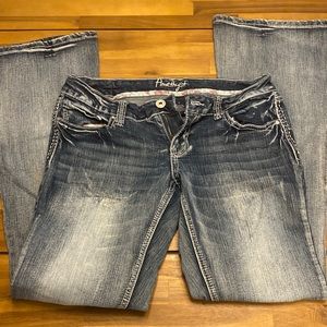 Amethyst bootcut/flare leg jeans